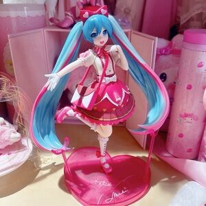 ♡ hatsune miku ribbon x heart figure ♡
